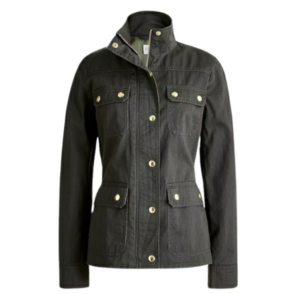 NWOT J. Crew Factory Twill Field Jacket Ladies XL - Picture 11 of 11